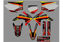 Aufkleber Satz kompatibel mit per HONDA CRF 230 2015 - 2020  - MXPKAD18429
