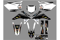Aufkleber Satz kompatibel mit per HONDA CRF 230 2015 - 2020  - MXPKAD18428