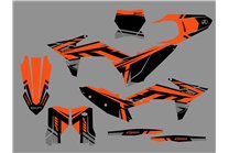 Kit adesivi compatibile con per KTM SX-F 250 - 450  2025 - MXPKAD18490
