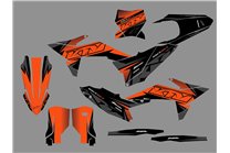 Kit adesivi compatibile con per KTM SX-F 250 - 450  2025 - MXPKAD18489