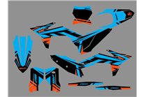 Kit adesivi compatibile con per KTM SX-F 250 - 450  2025 - MXPKAD18488