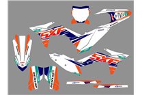 Kit adesivi compatibile con per KTM SX-F 250 - 450  2025 - MXPKAD18485