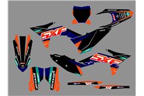 Kit adesivi compatibile con per KTM SX-F 250 - 450  2025 - MXPKAD18484