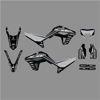 Kit de pegatinas compatible con per HONDA CRF 300L 2021-2024  - MXPKAD18532