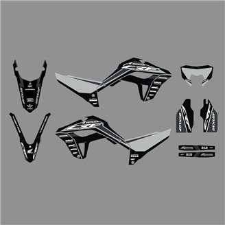 Kit de pegatinas compatible con per HONDA CRF 300L 2021-2024  - MXPKAD18530