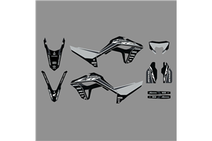 Kit de pegatinas compatible con per HONDA CRF 300L 2021-2024  - MXPKAD18530