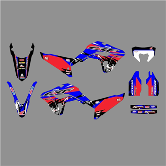 Kit de pegatinas compatible con per HONDA CRF 300L 2021-2024  - MXPKAD18529