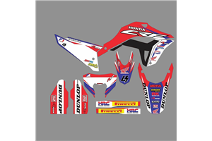 Kit de pegatinas compatible con per HONDA CRF 300L 2021-2024  - MXPKAD18528