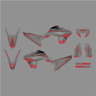 Kit de pegatinas compatible con per HONDA CRF 300L 2021-2024  - MXPKAD18524