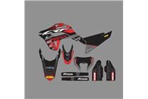 Kit de pegatinas compatible con per HONDA CRF 300L 2021-2024  - MXPKAD18523