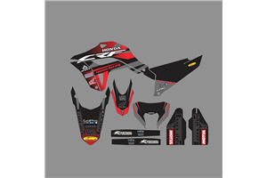 Kit de pegatinas compatible con per HONDA CRF 300L 2021-2024  - MXPKAD18523