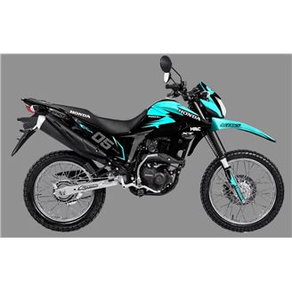 Kit adesivi compatibile con per HONDA XR 190L 2019 - 2020  - MXPKAD18557