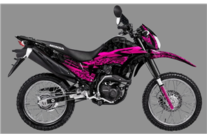 Sticker set compatible with per HONDA XR 190L 2019 - 2020  - MXPKAD18555
