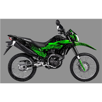 Kit adesivi compatibile con per HONDA XR 190L 2019 - 2020  - MXPKAD18553