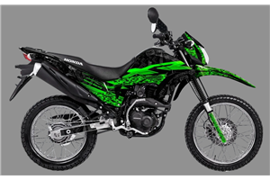 Kit de pegatinas compatible con per HONDA XR 190L 2019 - 2020  - MXPKAD18553