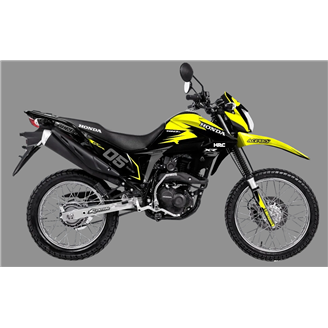 Kit adesivi compatibile con per HONDA XR 190L 2019 - 2020  - MXPKAD18551