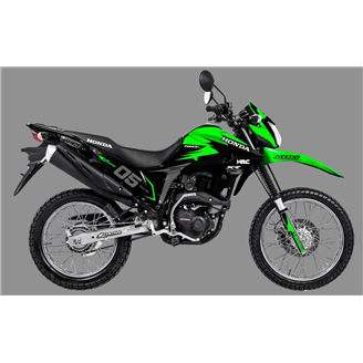 Kit adesivi compatibile con per HONDA XR 190L 2019 - 2020  - MXPKAD18549