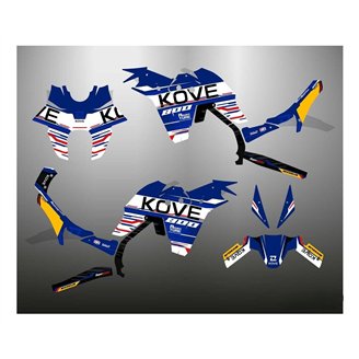 Sticker set compatible with per Kove 800 X  2024- 2025  - MXPKAD18567