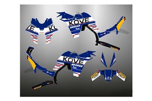 Kit adesivi compatibile con per Kove 800 X  2024- 2025  - MXPKAD18567