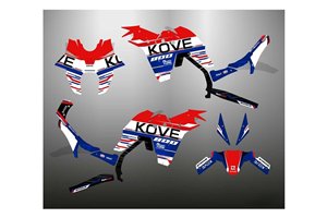 Kit de pegatinas compatible con per Kove 800 X  2024- 2025  - MXPKAD18566