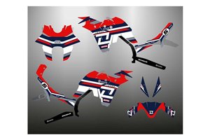 Sticker set compatible with per Kove 800 X  2024- 2025  - MXPKAD18565
