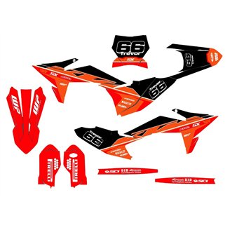 Sticker set compatible with per KTM SX 85 2025 - MXPKAD18619
