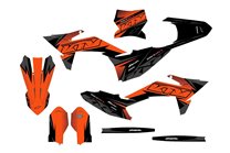 Kit adesivi compatibile con per KTM SX 85 2025 - MXPKAD18620