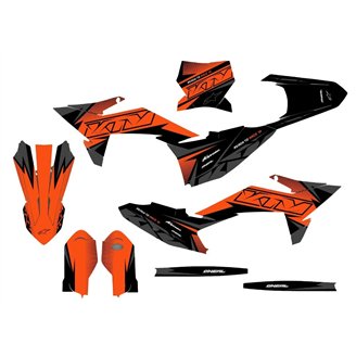 Aufkleber Satz kompatibel mit per KTM SX 85 2025 - MXPKAD18620