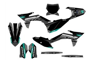 Aufkleber Satz kompatibel mit per KTM SX 85 2025 - MXPKAD18621