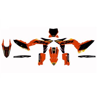 Kit adesivi compatibile con per KTM SX SXF XCF 125 250 350 450 2025-2026 - MXPKAD18625