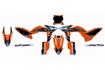 Kit adesivi compatibile con per KTM SX SXF XCF 125 250 350 450 2025-2026 - MXPKAD18627