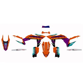 Kit adesivi compatibile con per KTM SX SXF XCF 125 250 350 450 2025-2026 - MXPKAD18629