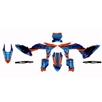 Kit adesivi compatibile con per KTM SX SXF XCF 125 250 350 450 2025-2026 - MXPKAD18631