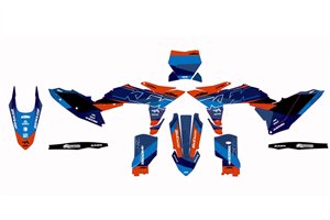 Kit adesivi compatibile con per KTM SX SXF XCF 125 250 350 450 2025-2026 - MXPKAD18631