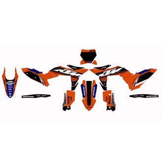 Kit adesivi compatibile con per KTM SX SXF XCF 125 250 350 450 2025-2026 - MXPKAD18636