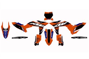 Kit adesivi compatibile con per KTM SX SXF XCF 125 250 350 450 2025-2026 - MXPKAD18636