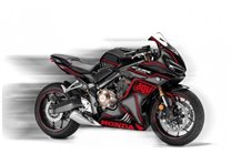Sticker set compatible with per Honda CBR 650R 2019  - 2022- MXPKAD16209