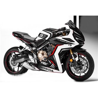 Kit adesivi compatibile con per Honda CBR 650R 2019  - 2022- MXPKAD16209