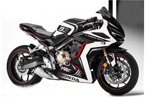 Kit adesivi compatibile con per Honda CBR 650R 2019  - 2022- MXPKAD16209