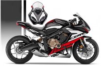 Sticker set compatible with per Honda CBR 650R 2019  - 2022- MXPKAD16209