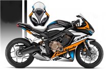 Kit adesivi compatibile con per Honda CBR 650R 2019  - 2022- MXPKAD16209