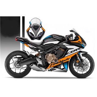 Kit adesivi compatibile con per Honda CBR 650R 2019  - 2022- MXPKAD16209