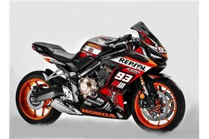 Kit de pegatinas compatible con per Honda CBR 650R 2019  - 2022- MXPKAD16209