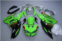 Painted street fairings in abs compatible with Kawasaki Ninja 500 2024 - 2025  - MXPCAV17825 2