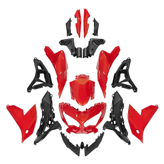 Carenados en abs pintados para la calle compatible con Kawasaki KLE650 Versys 2022-2025 - MXPCAV18335