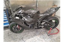 Carene in Carbonio Kawasaki Zx10R 2016 - 2020 complete di parafango e codone Racing - MXPCCB18845