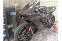 Carene in Carbonio Kawasaki Zx10R 2016 - 2020 complete di parafango e codone Racing - MXPCCB18845 2