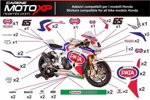 Kit adesivi compatibile con Honda Cbr 1000 RR 2020 - 2022 - MXPKAD13333