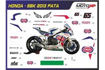 Kit adesivi compatibile con Honda Cbr 1000 RR 2020 - 2022 - MXPKAD13350