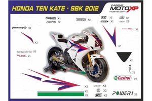 Kit adesivi compatibile con Honda Cbr 1000 RR 2020 - 2022 - MXPKAD13343